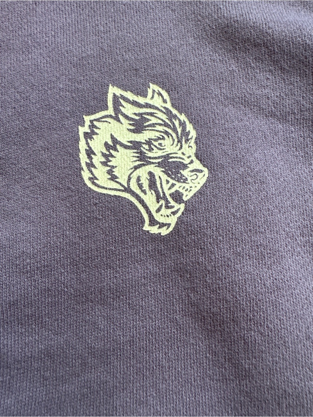 Darc Sport Cropped Crewneck Sweatshirt - Vintage Plum - Picture 4 of 5